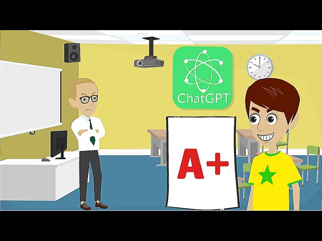Chandler Uses ChatGPT To Do His Homework Assignment