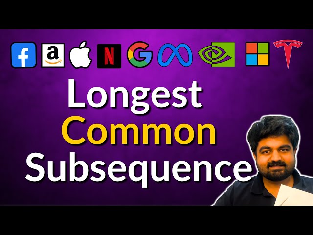 Longest Common Subsequence | LeetCode 1143 DP