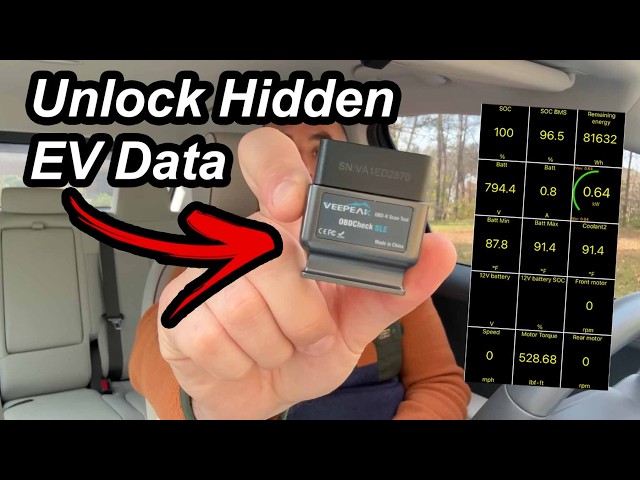 Unlock Hidden Data For Your Ioniq 5 With An OBD2 Device & Carscanner