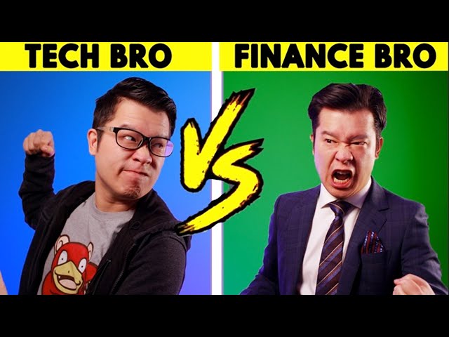 Tech Bro vs Finance Bro: Who’s Worse??