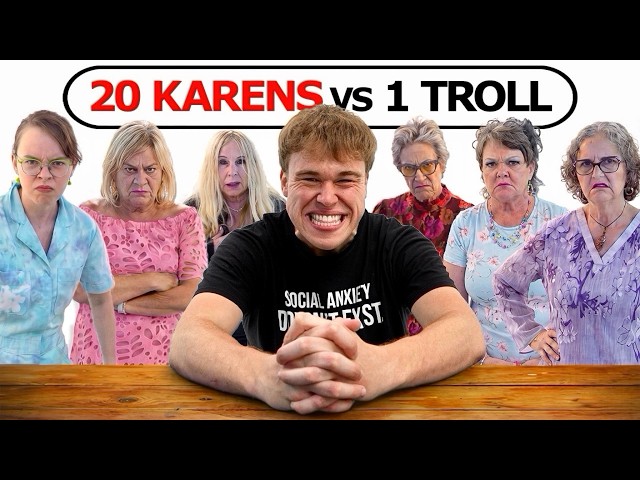 20 KARENS VS 1 TROLL
