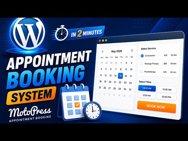 How to Build an Appointment Booking System in WordPress Free(Step-by-Step)