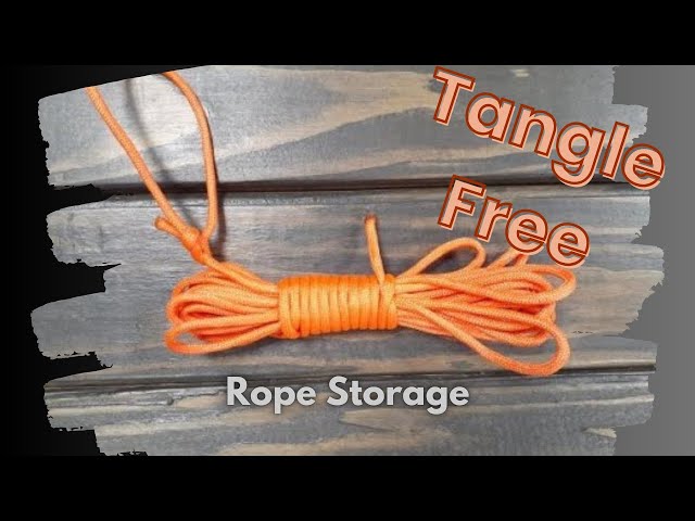 Infinity Coil: A solution to unruly ropes
