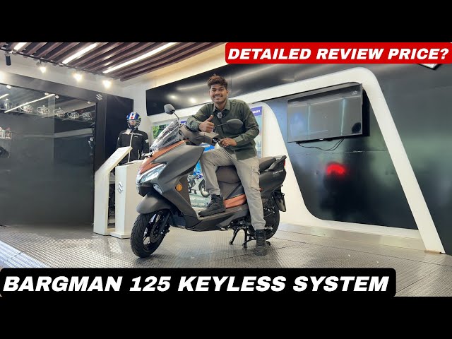 New 2026 Burgman 125 😍 Keyless + TFT Screen | Top Model Full Review 🔥