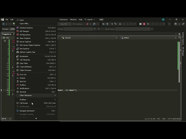 Instance and static || C Sharp || OOP || Bangla