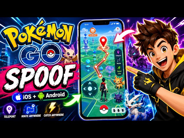 How to Spoof in Pokémon GO in 2026 🚀 No Computer NEW Method iOS & Android