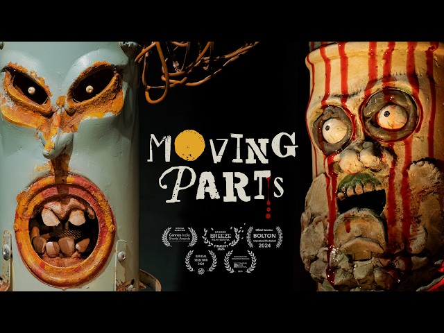 MOVING PARTS | Stop Motion Animation - Horror Short Film