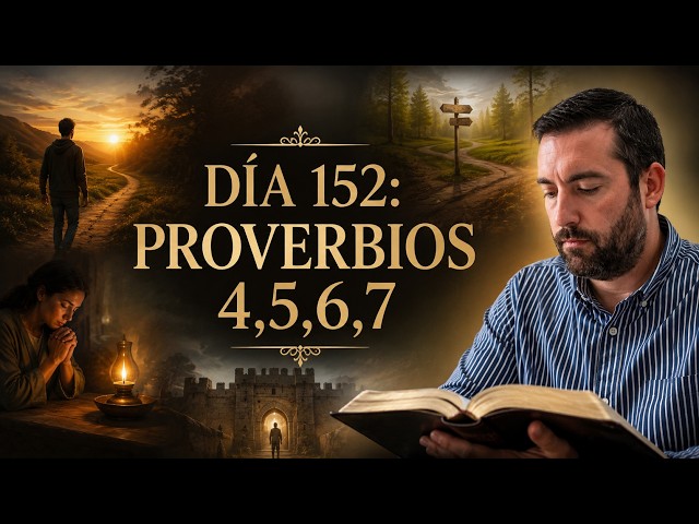 DAY 152 - Proverbs 4, 5, 6, 7 / The Bible in 1 Year / Juan Manuel Vaz