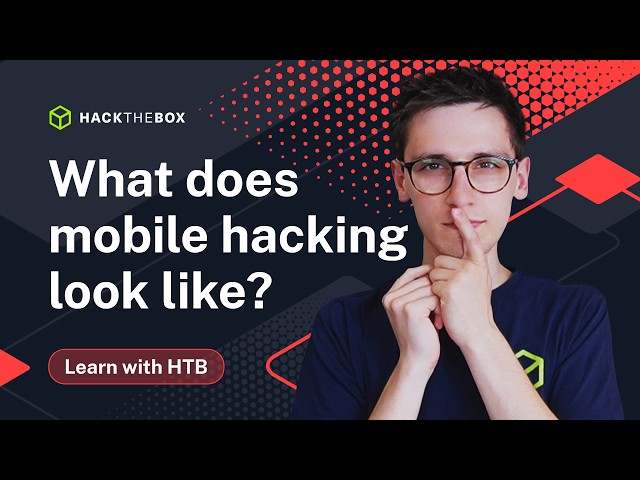Learn how to hack a mobile app in 7 minutes | Learn with HTB