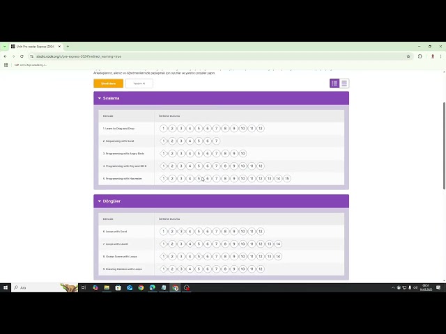 Week 20 Studio Code Org