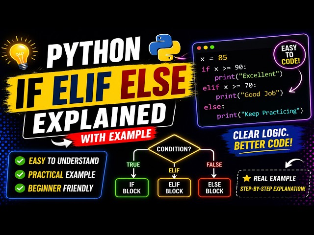 If Elif Else Conditional Statement in Python | CBSE Class 11 Computer Science