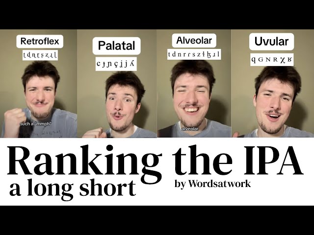 Ranking every consonant in the IPA [Long Short]
