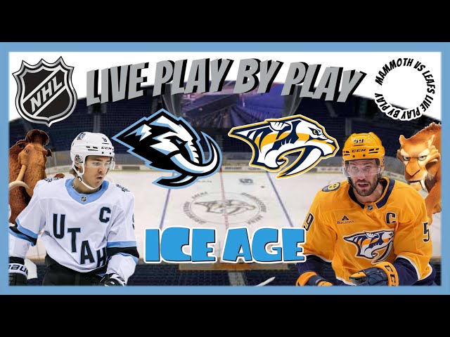 Utah Mammoth vs Nashville Predators | Live Play-By-Play & Reactions