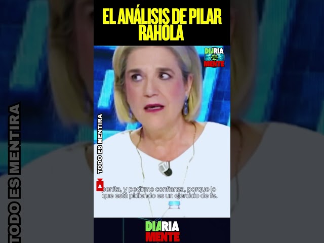 EL ANÁLISIS DE PILAR RAHOLA!ESTÁS DE ACUJERDO? #vox #psoe #pp #españa