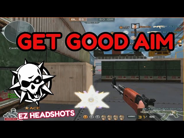 How to get BETTER AIM and more HEADSHOTS in CROSSFIRE | NuoXy aimtips