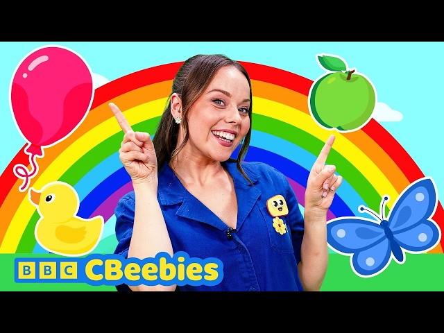 Learn Colours for Toddlers and Kids 🌈 | Evie & Friends Full Episode | CBeebies House 🎨