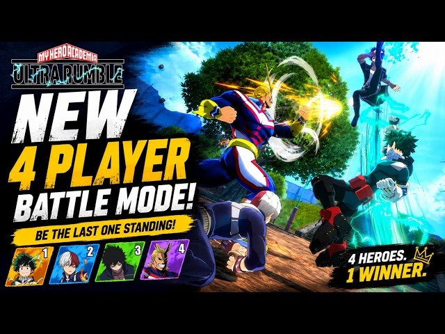 Will This Be The Best New Game Mode In MHUR?! | Full 4 Player Battle Mode Breakdown