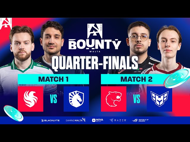 BLAST Bounty Malta 2026, Quarterfinals - Team Falcons vs Team Liquid, FURIA vs HEROIC