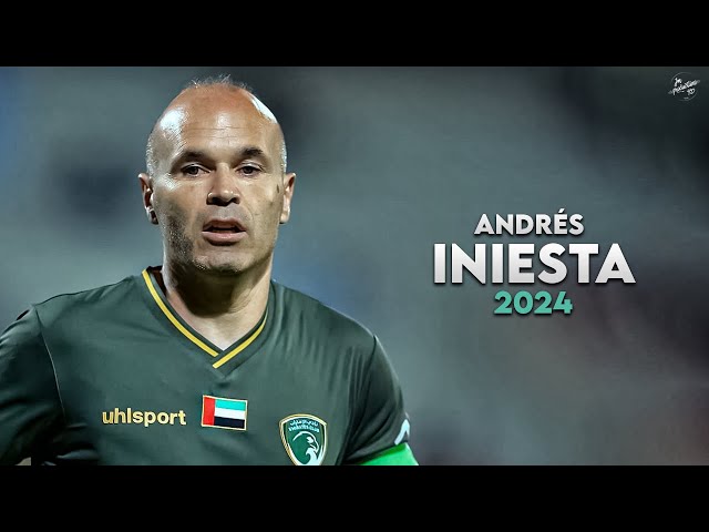 Andrés Iniesta 2024 - Magic Skills, Assists & Goals - Technician at 40 Years Old | HD