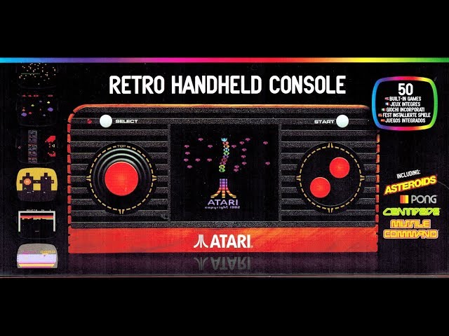 Atari Retro Handheld Console Review (50 in 1 Atari 2600 Portable by Blaze) The No Swear Gamer