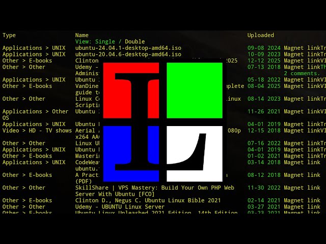 links - Terminal Web Browser - Linux TUI