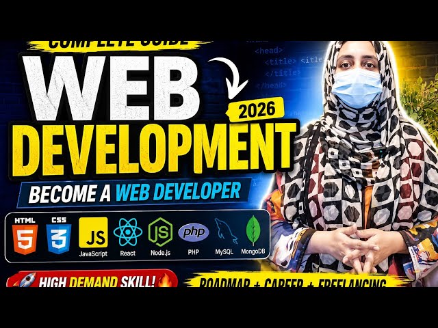 Web Development Kya Hai? Complete Beginner Guide 2026 | How to Become a Web Developer 