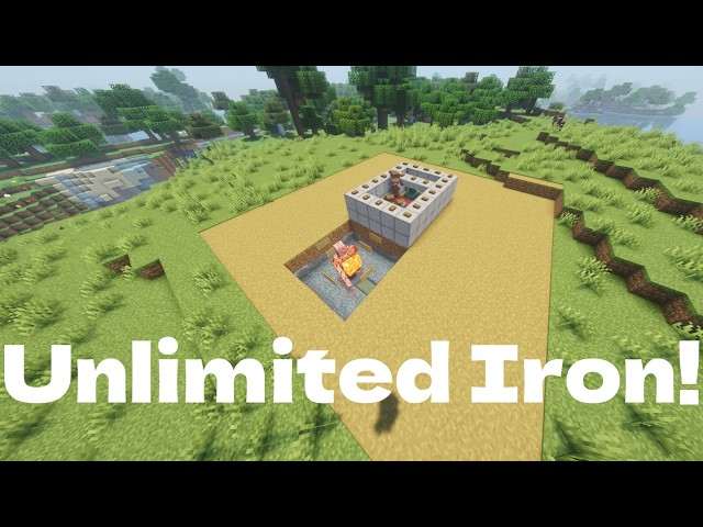 The Easiest Iron Farm in Minecraft Java 1.21! (Easy Tutorial)