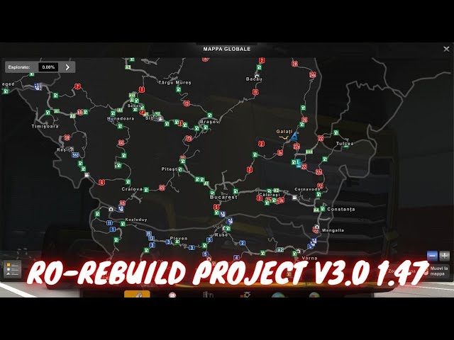 EURO TRUCK SIMULATOR 2 -  RO-REBUILD PROJECT V3.0 1.47