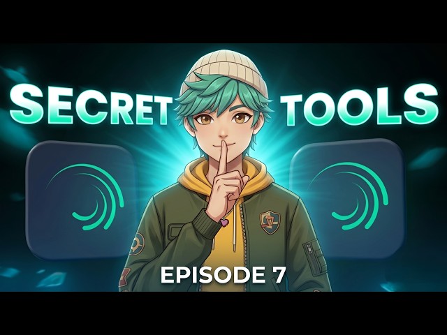 Alight Motion Ke 3 Powerful Secret Tools 🔥 | Hidden Tools You Must Know (EP 7)