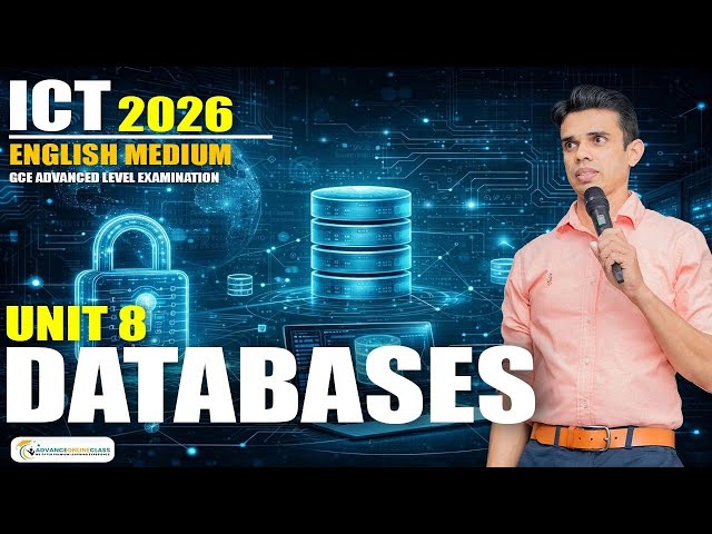 AL ICT 2026 | NEW CHAPTER STARTS – Database Systems (Chapter -08)