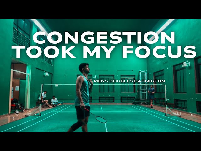 Cough and Cold | Lost the match | Mens Doubles Badminton | Devlogs