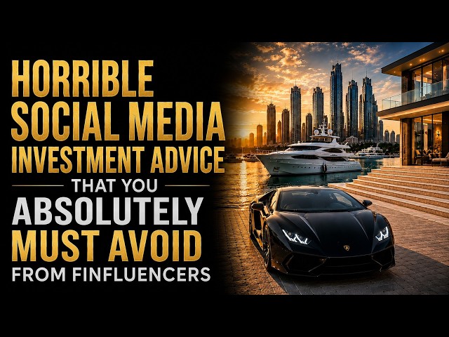 Horrible Social Media Investment Advice that You Absolutely Must Avoid from FinFluencers