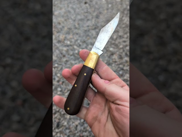 Pocket Knife So Well Made You Can Hear the Quality #customknife #asmr