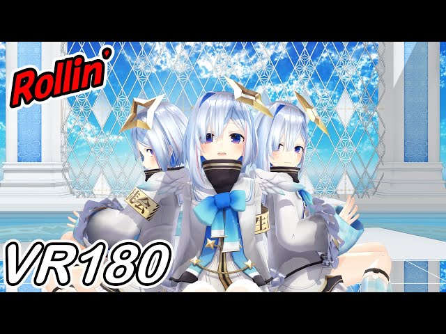 【VR180】Rollin - Kanata【Hololive MMD 8K】 M injected
