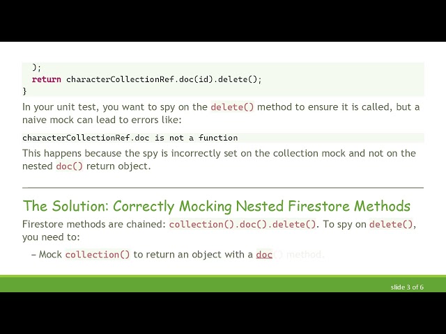 How to Properly spyOn AngularFire delete() in Angular Unit Tests