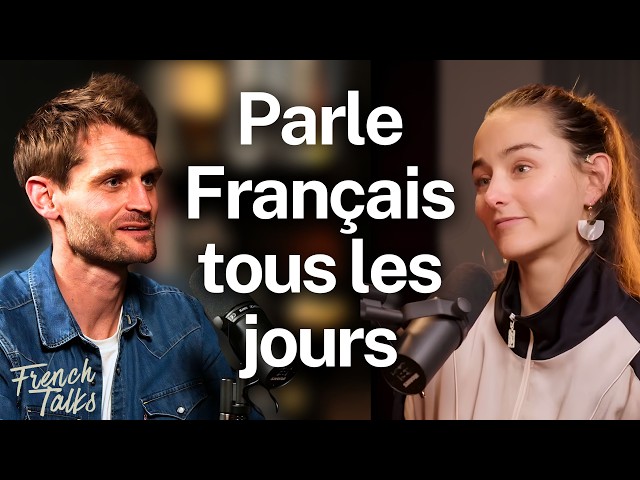 French Talks avec @FrenchmorningswithElisa  – On a parlé de routines, régularité et progrès…