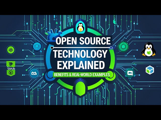 Open Source Technology Explained: Benefits & Real-World Examples | A Beginner’s Complete Guide