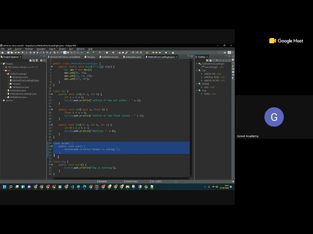 Core Java classs |OOps | Iniitalzation of instance Variable using Method