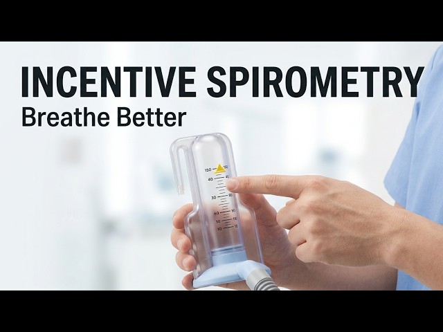 Incentive Spirometry Explained: Technique, Benefits & Clinical Guide