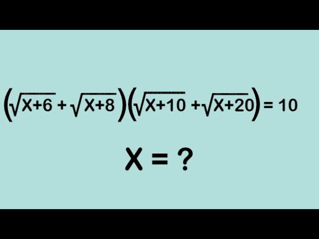 Only 5% Can Solve this l An Interesting Olympiad Problem l Math Olympiad 