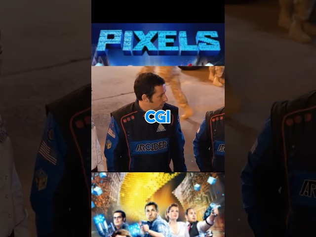 The CGI in Pixels looks AMAZING!!!! #pixels #filmfacts