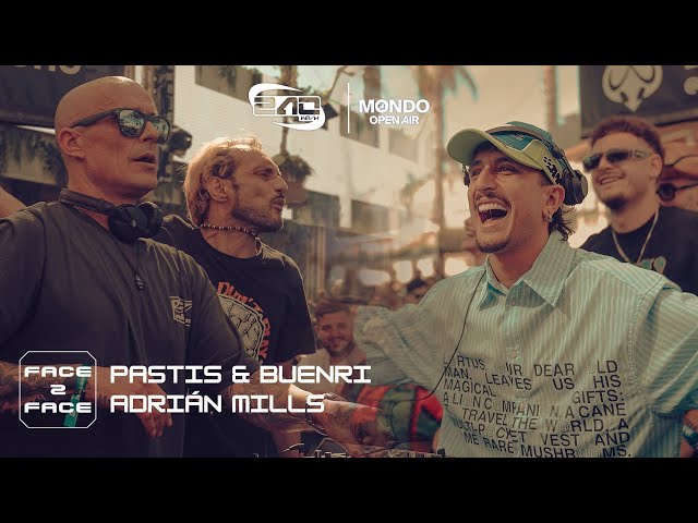 PASTIS & BUENRI F2F ADRIÁN MILLS | FACE 2 FACE: MADRID AQUAPARK | HARD-BOUNCE & MAKINA SET