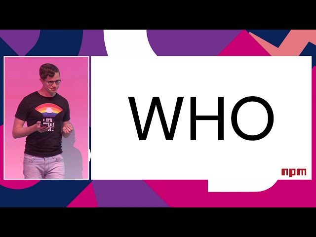 JavaScript: Who, What, Where, Why and Next by Laurie Voss | JSConf EU 2019