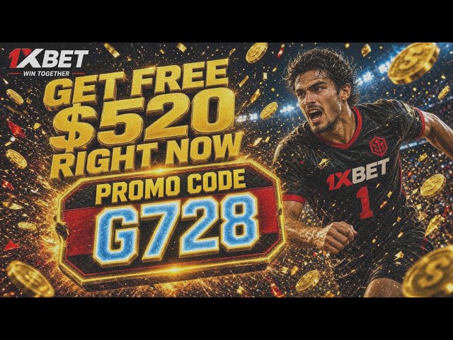1XBET PROMO CODE / FREE BOOST 1XBET FOR REGISTRATION / PROMO CODE FREE - G728 / 1XBET NEW CODE