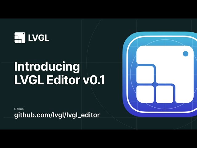 Learn LVGL's UI Editor v0.1