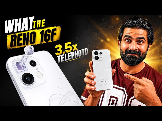 OPPO Reno 16F Unboxing & Price in Pakistan 📸 3.5x Telephoto, IP69K, 7000mAh & More