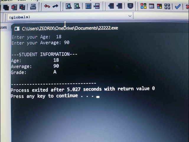 Dev C++  3 basic types in c++