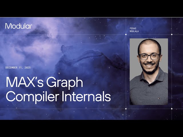 MAX’s Graph Compiler Internals with Feras Boulala