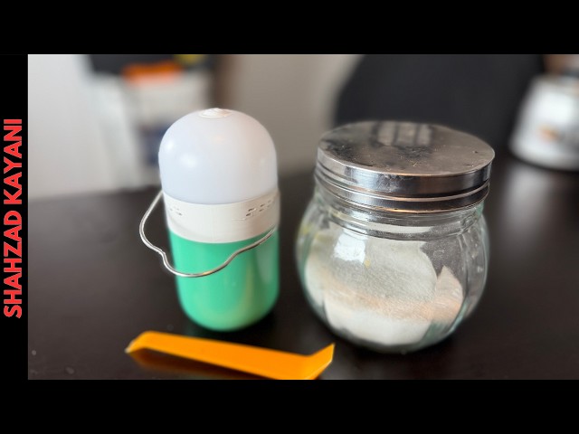 Ion Light - Saltwater Powered Lantern - Unlimited Light For Preppers?