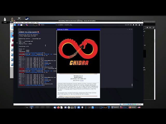 CS6038 2020: Week 13 Lec. 2 - Static Android Malware Analysis in Ghidra